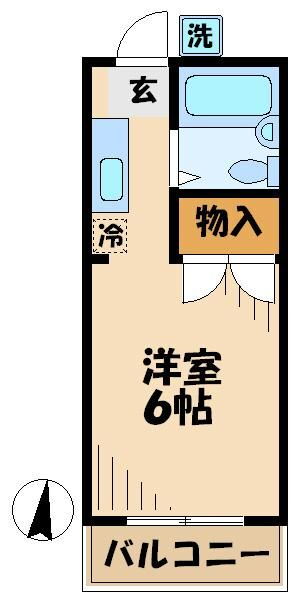 東京都八王子市東中野 京王堀之内駅 1K アパート 賃貸物件詳細