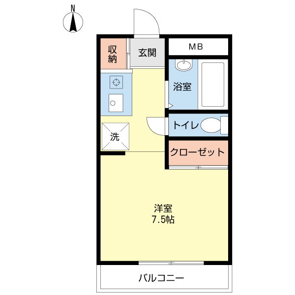 福岡県福岡市西区姪浜駅南３ 姪浜駅 ワンルーム アパート 賃貸物件詳細