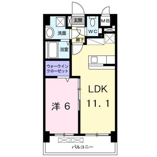 福岡県福岡市南区弥永５ 博多南駅 1LDK マンション 賃貸物件詳細
