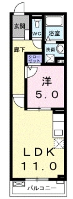 ガーデンテラス四季 1階 1LDK 賃貸物件詳細