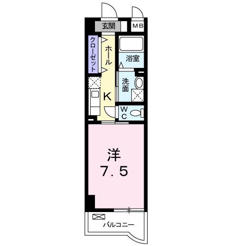 東京都立川市一番町１ 武蔵砂川駅 1K マンション 賃貸物件詳細