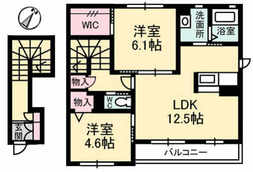 ヴェールメゾン　桂 2階 2LDK 賃貸物件詳細