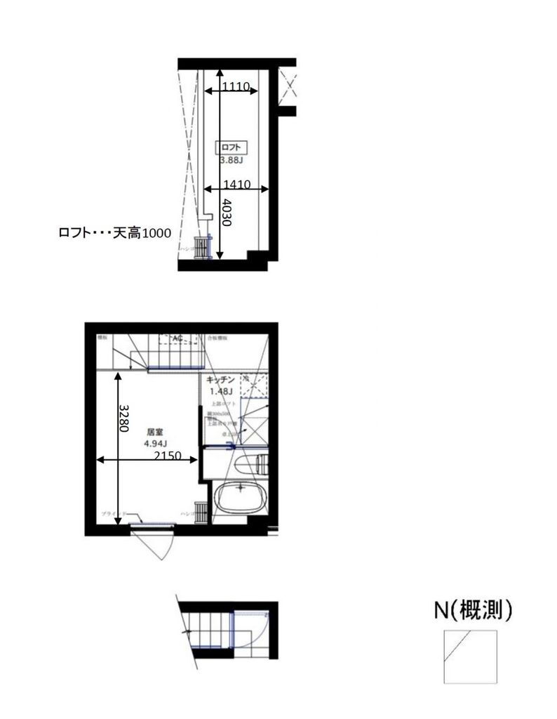 東京都中央区月島４ 勝どき駅 1K マンション 賃貸物件詳細