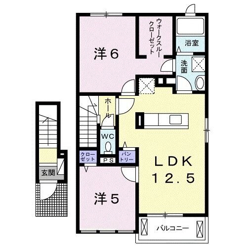 宮城県亘理郡山元町山寺字涌沢 山下駅 2LDK アパート 賃貸物件詳細