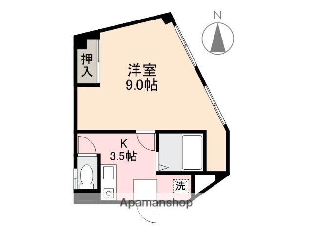 香川県高松市扇町３ 昭和町駅 1K マンション 賃貸物件詳細