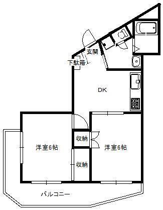 東京都武蔵野市吉祥寺本町３ 三鷹駅 2K マンション 賃貸物件詳細