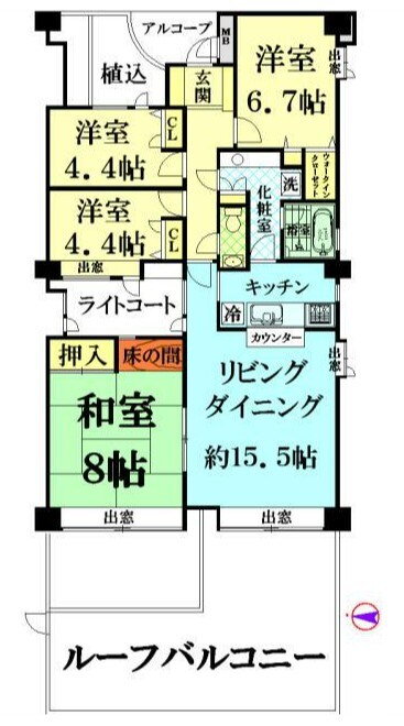 神奈川県横浜市保土ヶ谷区峰岡町１ 星川駅 4LDK マンション 賃貸物件詳細