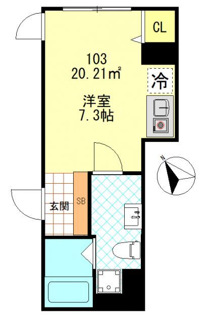 ＯＮＥＮＥＳＳ新井 1階 ワンルーム 賃貸物件詳細