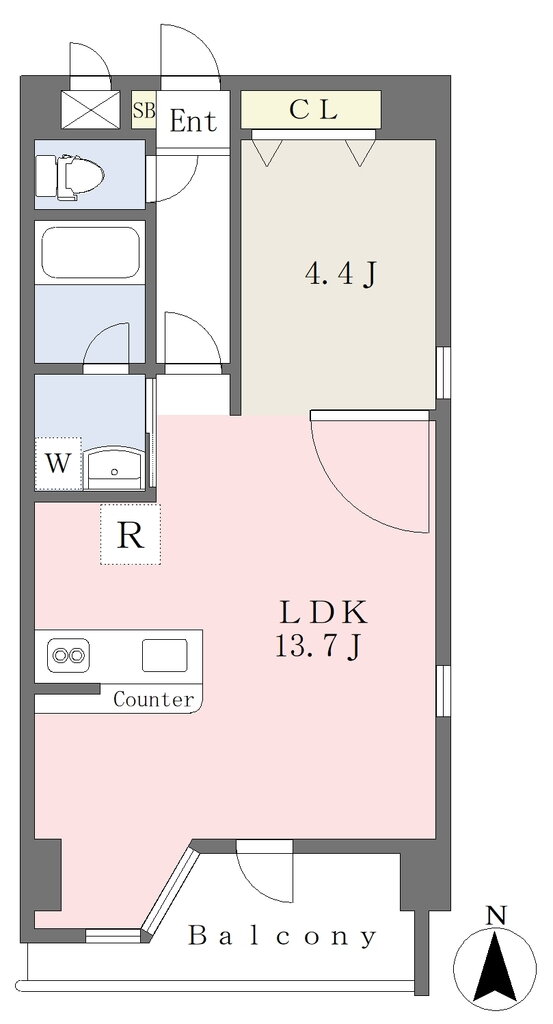 熊本県熊本市中央区国府３ 南熊本駅 1LDK マンション 賃貸物件詳細