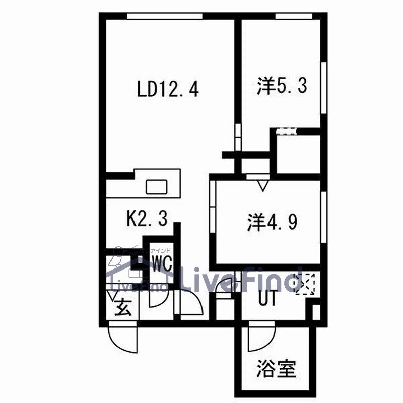 北海道札幌市白石区本通１３丁目南 南郷１３丁目駅 2LDK マンション 賃貸物件詳細