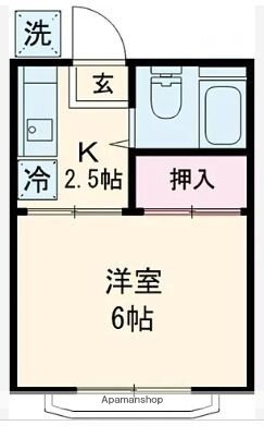 東京都国分寺市日吉町２ 国立駅 ワンルーム アパート 賃貸物件詳細