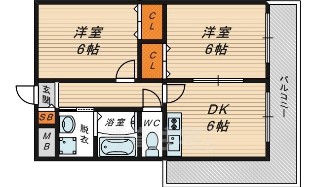 大阪府大阪市城東区天王田 鴫野駅 2DK マンション 賃貸物件詳細