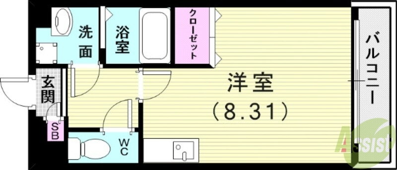 兵庫県神戸市垂水区平磯２ 垂水駅 1K アパート 賃貸物件詳細