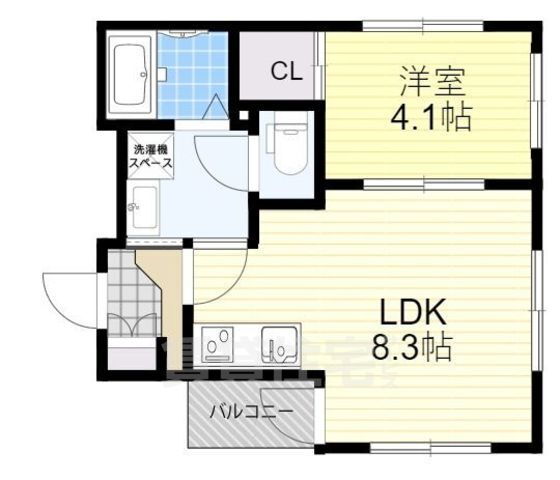 京都府京都市山科区音羽千本町 東野駅 1LDK アパート 賃貸物件詳細