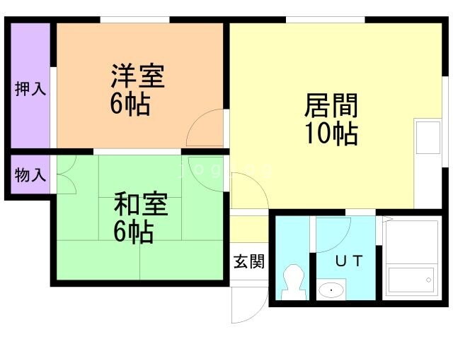 アスターハイム 1階 2LDK 賃貸物件詳細