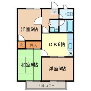 埼玉県さいたま市西区三橋５ 大宮駅 3DK アパート 賃貸物件詳細