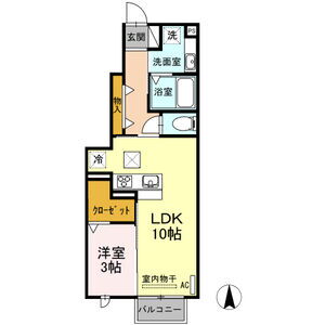 愛知県豊川市大崎町小林 諏訪町駅 1LDK アパート 賃貸物件詳細