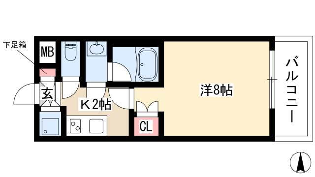愛知県名古屋市中区栄４ 栄駅 1K マンション 賃貸物件詳細
