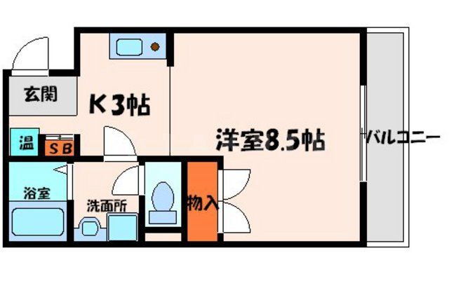 大阪府守口市金下町１ 太子橋今市駅 1K マンション 賃貸物件詳細