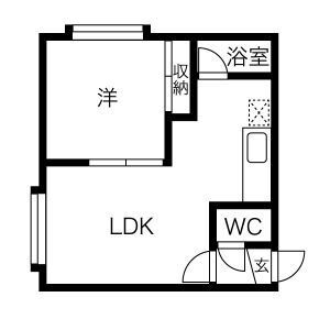 北海道札幌市南区澄川一条４ 自衛隊前駅 1DK アパート 賃貸物件詳細