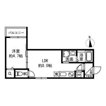 大阪府寝屋川市香里北之町 香里園駅 1LDK アパート 賃貸物件詳細