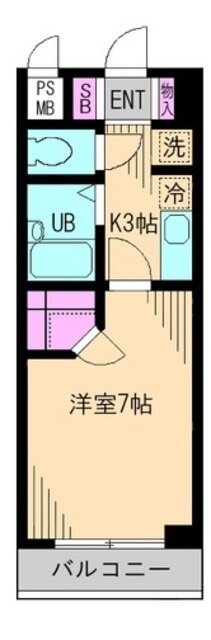 ビイルーム小金井 1階 1K 賃貸物件詳細