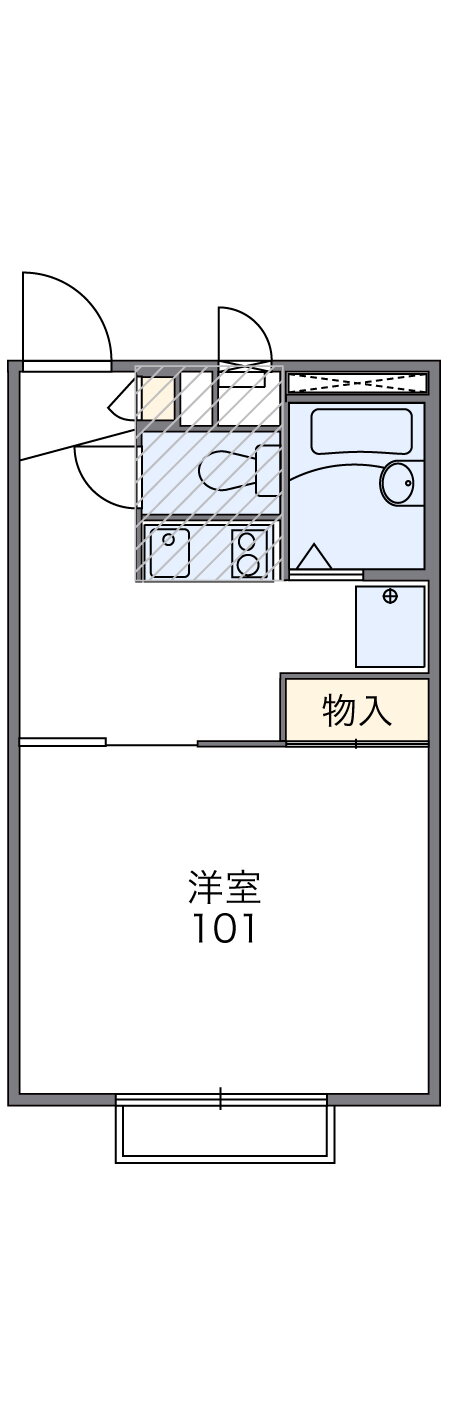 ＳＫＹ－Ａ 1階 1K 賃貸物件詳細