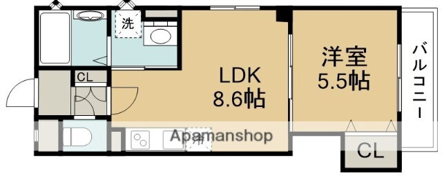 大阪府豊中市永楽荘３ 牧落駅 1LDK アパート 賃貸物件詳細