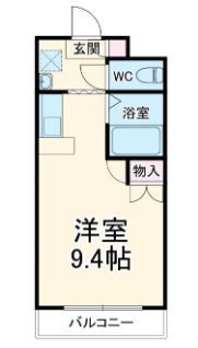 Ｋ‘Ｓ　ＴＯＷＥＲ 3階 ワンルーム 賃貸物件詳細