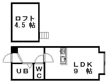 北海道札幌市豊平区美園二条３ 美園駅 1K アパート 賃貸物件詳細