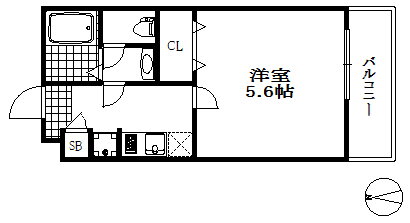 兵庫県神戸市中央区野崎通７ 春日野道駅 1K マンション 賃貸物件詳細