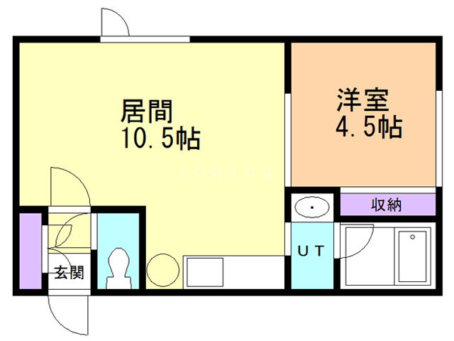 北海道小樽市長橋４ 小樽駅 1LDK アパート 賃貸物件詳細