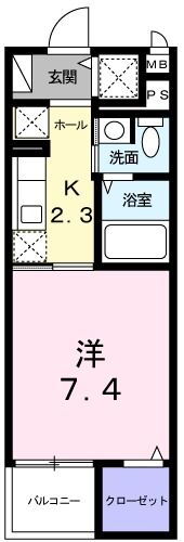 東京都羽村市小作台３ 小作駅 1K マンション 賃貸物件詳細
