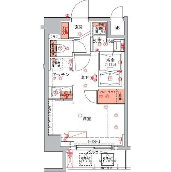 東京都中央区日本橋箱崎町 水天宮前駅 1K マンション 賃貸物件詳細