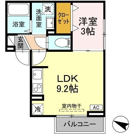 山口県下関市前勝谷町 新下関駅 1LDK アパート 賃貸物件詳細
