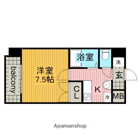 愛知県名古屋市千種区吹上１ 鶴舞駅 1K マンション 賃貸物件詳細