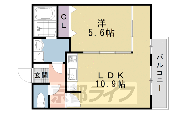 京都府京都市中京区西ノ京内畑町 二条駅 1LDK マンション 賃貸物件詳細