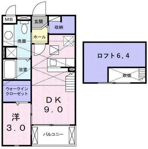 岡山県岡山市北区東花尻 庭瀬駅 1DK アパート 賃貸物件詳細