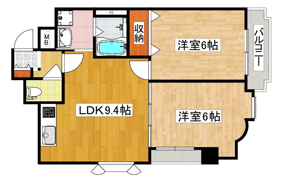 大阪府大阪市住之江区浜口西３ 住之江公園駅 2LDK マンション 賃貸物件詳細