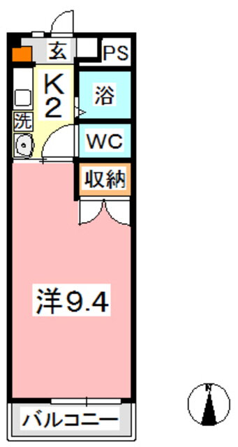 岡山県倉敷市川入 倉敷駅 1K マンション 賃貸物件詳細