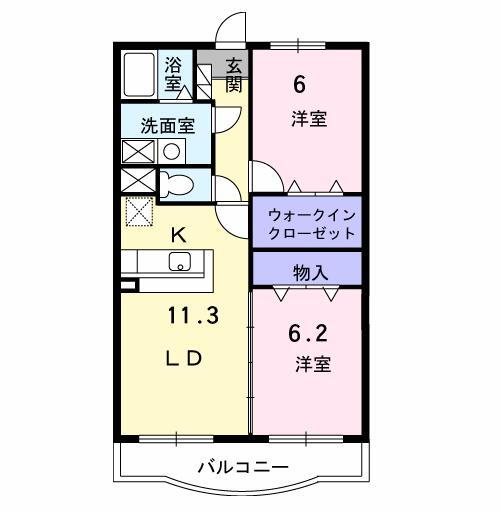 茨城県龍ヶ崎市佐貫３ 龍ケ崎市駅 2LDK マンション 賃貸物件詳細