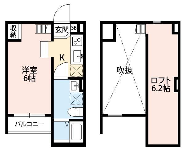 大阪府東大阪市大蓮北２ 弥刀駅 1K アパート 賃貸物件詳細