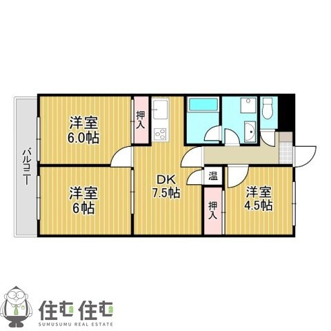 愛知県豊田市東新町４ 土橋駅 3DK アパート 賃貸物件詳細