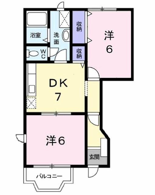 福島県岩瀬郡鏡石町鏡沼 鏡石駅 2DK アパート 賃貸物件詳細