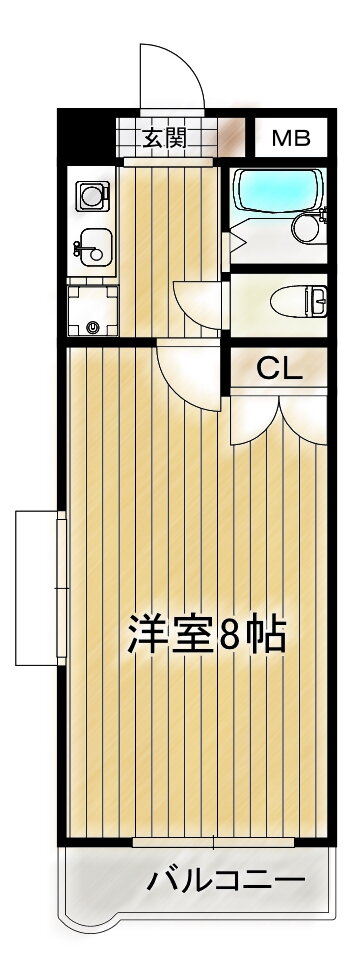 福岡県北九州市八幡西区千代ケ崎２ 本城駅 1K マンション 賃貸物件詳細