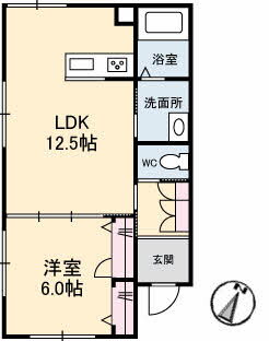 ベレオ牛田 1階 1LDK 賃貸物件詳細