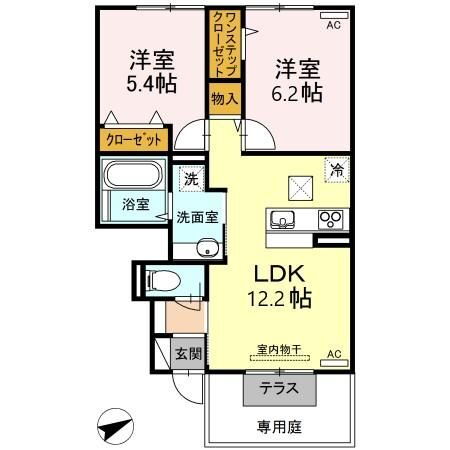 広島県東広島市西条町寺家 西条駅 2LDK アパート 賃貸物件詳細