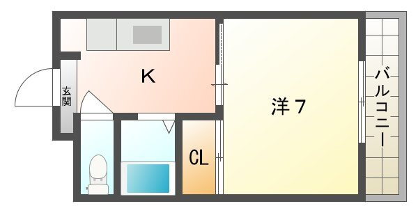 大阪府守口市本町１ 守口市駅 1K マンション 賃貸物件詳細