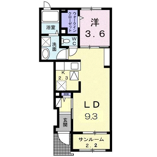 宮城県岩沼市松ケ丘１ 岩沼駅 1LDK アパート 賃貸物件詳細