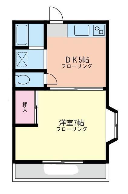 神奈川県相模原市中央区淵野辺１ 矢部駅 1DK アパート 賃貸物件詳細
